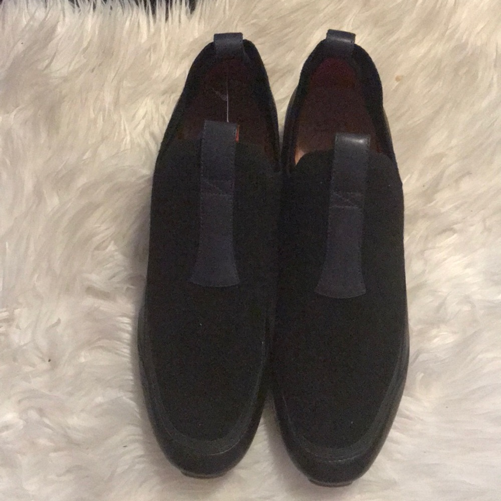 Ugg Men Black Sneakers Segovia Hyperweave Slip-On